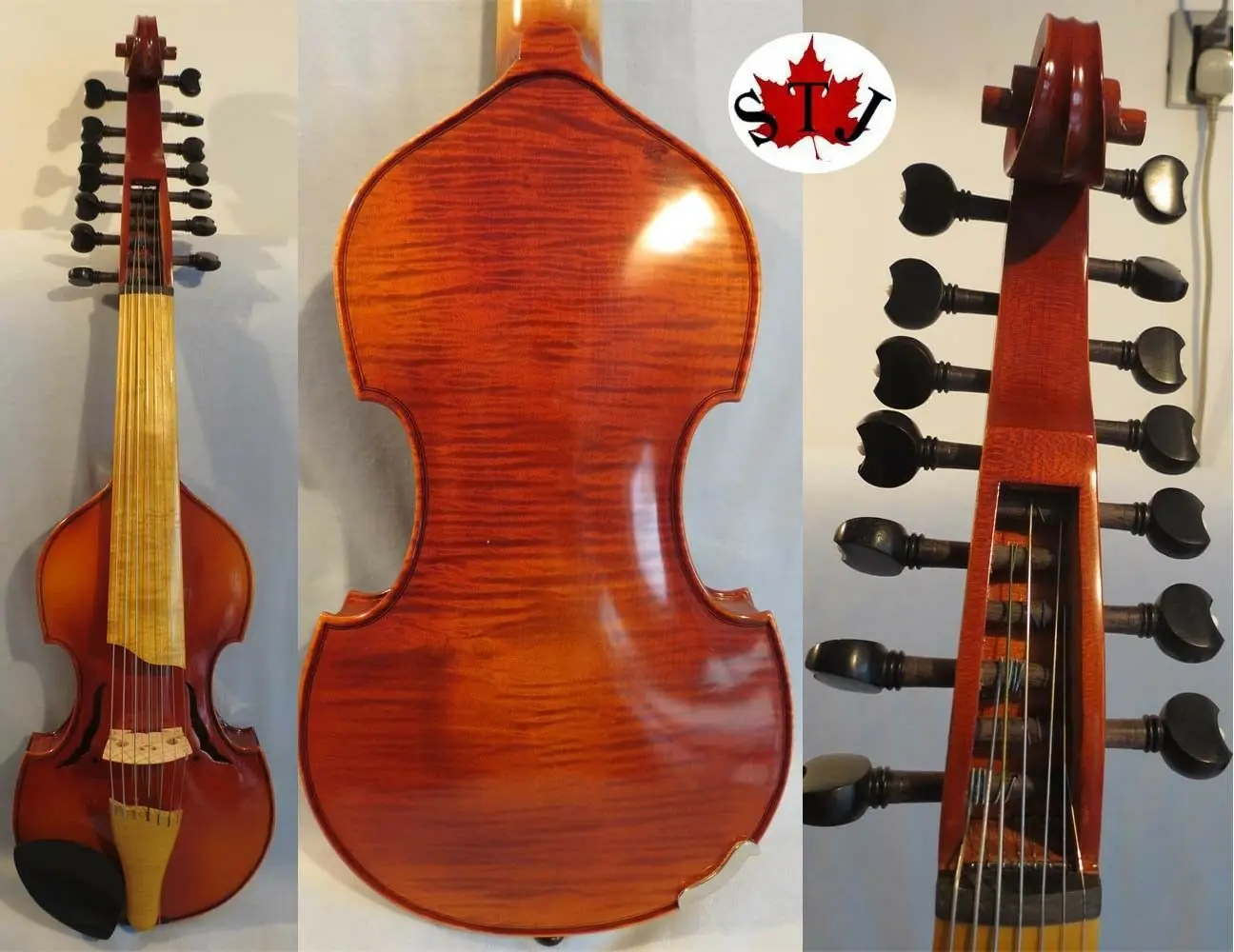 Песня брена маэстро 14 струн 4/4 скрипка 7 × 7 струн 1" viola d'Amore#12952 s