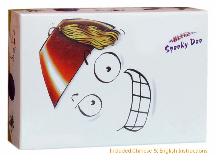 

Board Game with English Instructions for Blitz 1/2/3/4 ,Geistesblitz 5 vor 12,Spooky Doo for family party as gift