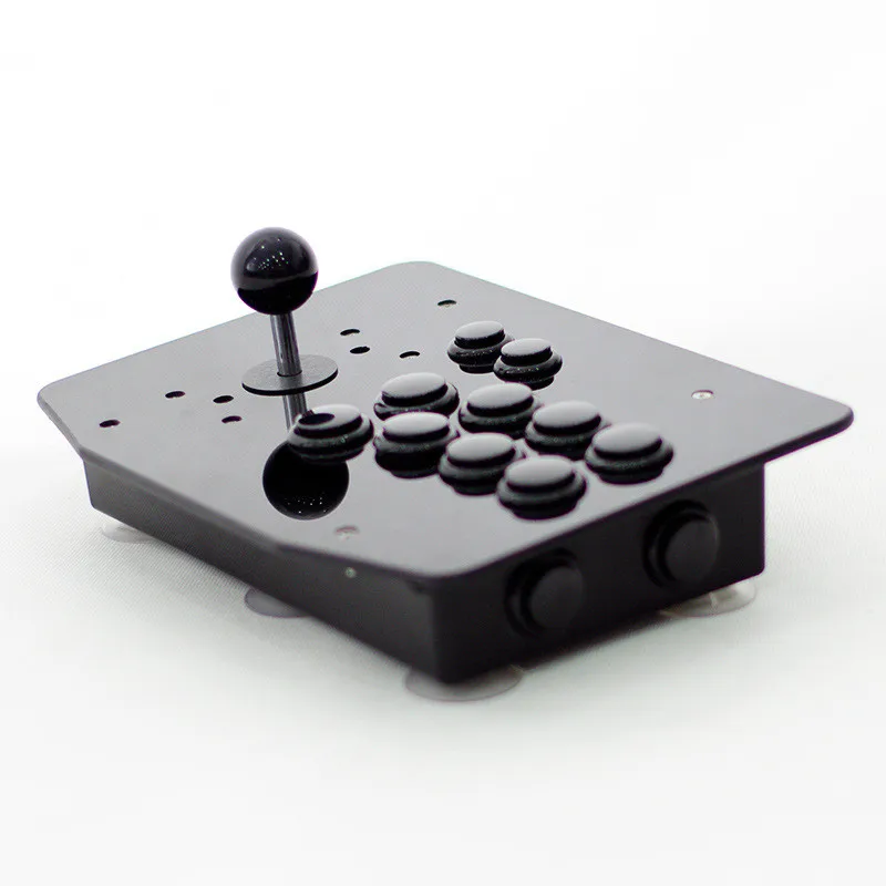 Cdragon all balck USB Arcade Joystick Controller  8 Directional Buttons Rocker Wired For PC free shipping