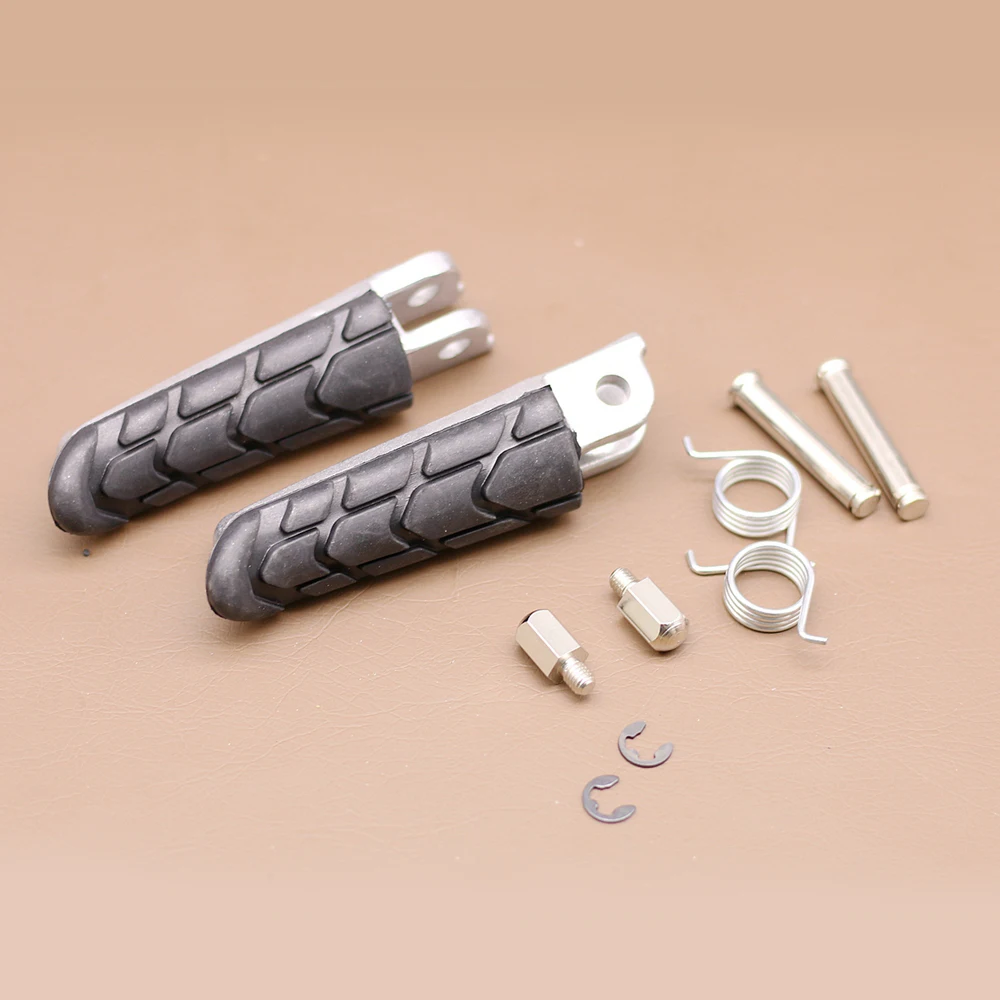 

Motorcycle Front Foot Pegs For HONDA CBR1100XX 99-06 CBR600 98-02 VFR800 03-10 VTR250 97-10 Footrest Rest Pedals Footpegs