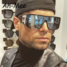 Негабаритных женские ретро очки Для мужчин Брендовая Дизайнерская обувь прямоугольник оттенков большая винтажная рамка солнцезащитные очки для женщин солнцезащитные очки Goggle UV400