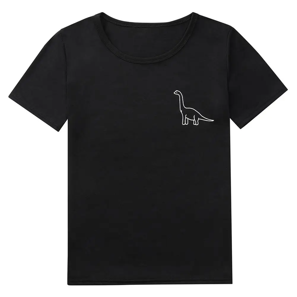 

DSstyles Women Stylish Printed Short-Sleeve T-Shirt Base Shirt Loose Tops Gift Home Wear