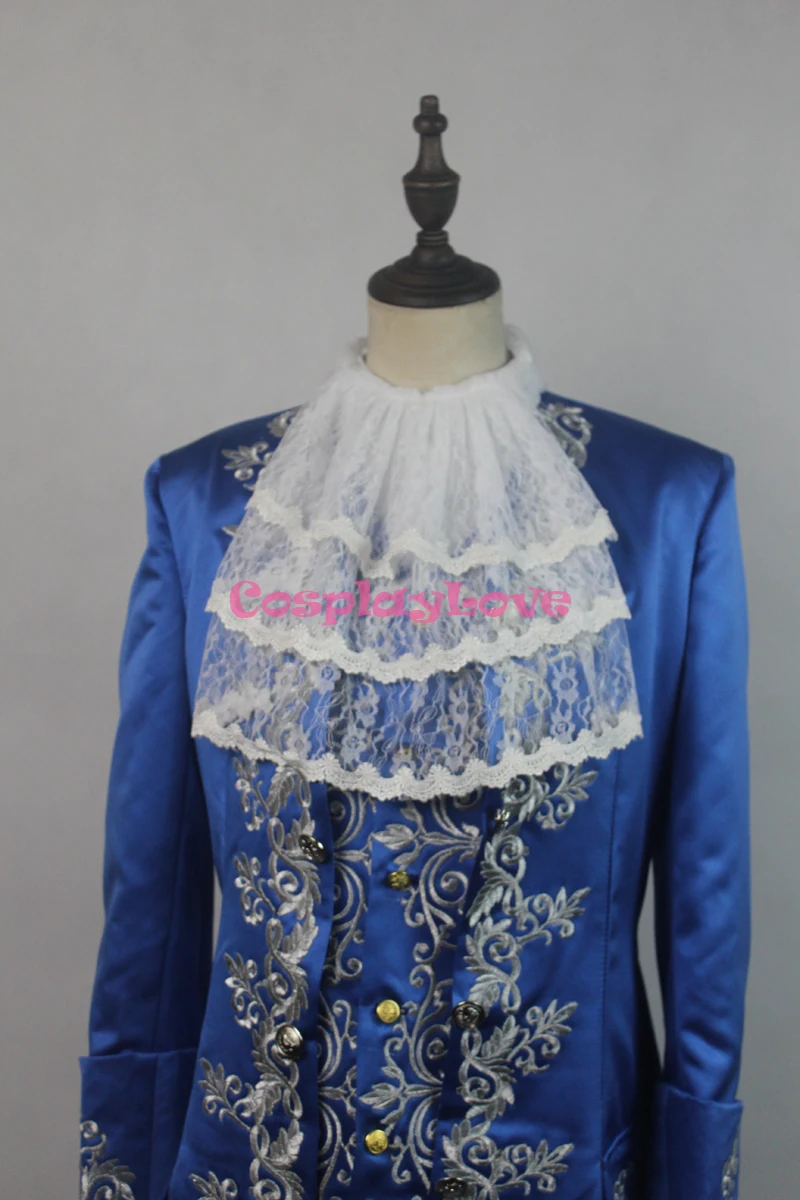 CosplayLove Movie Beauty and The Beast Custom-made Blue Beast Cosplay Cosplay Costume For Kid Adult Men (3)