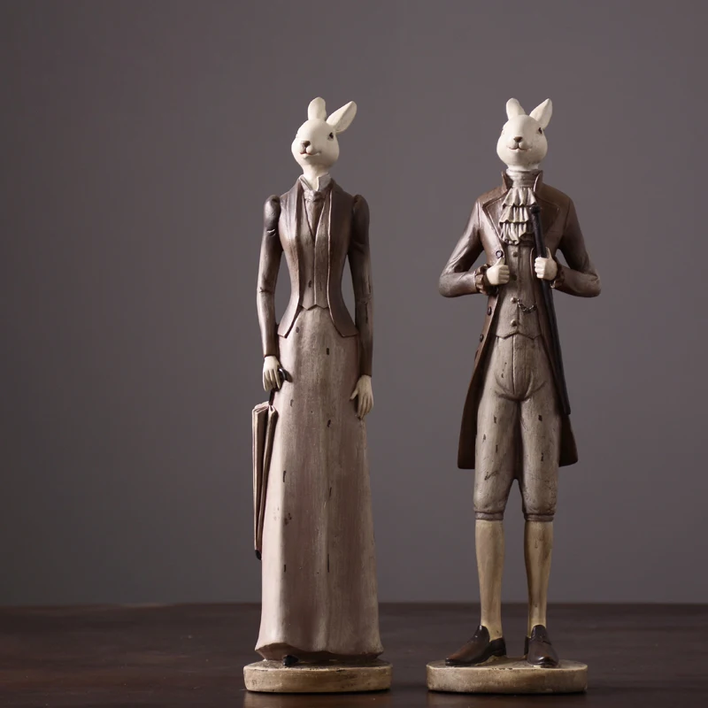 American Village Style Home Furnishing Decoration Resin Craft Hand