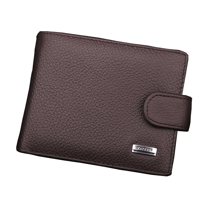 

xiniu New Business Cowhide Coffee Color Quality Leather Wallet Men Wallet Short fashion casual hasp carteira feminina