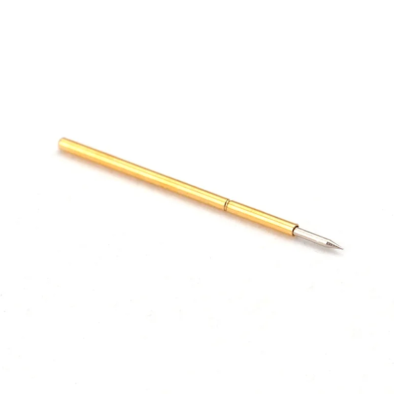 Spring Test Probe Phosphorus Copper Tube Gold Plated Electrical Instrument Tool for Testing Circuit Board Accessories P048-B