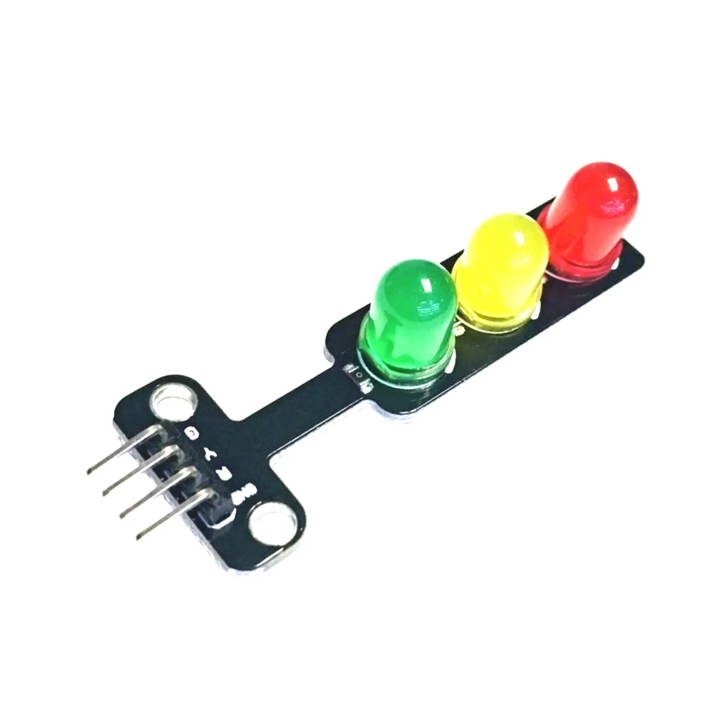 5V Mini Traffic Light 5mm LED Display Module Creative DIY Kit