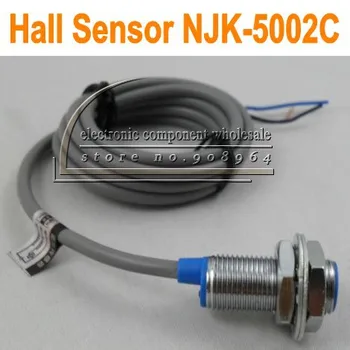 

Hall Sensor NJK-5002C 12mm M12MM diameter and detective distance 20mm DC6V-DC36V NPN 3 wire