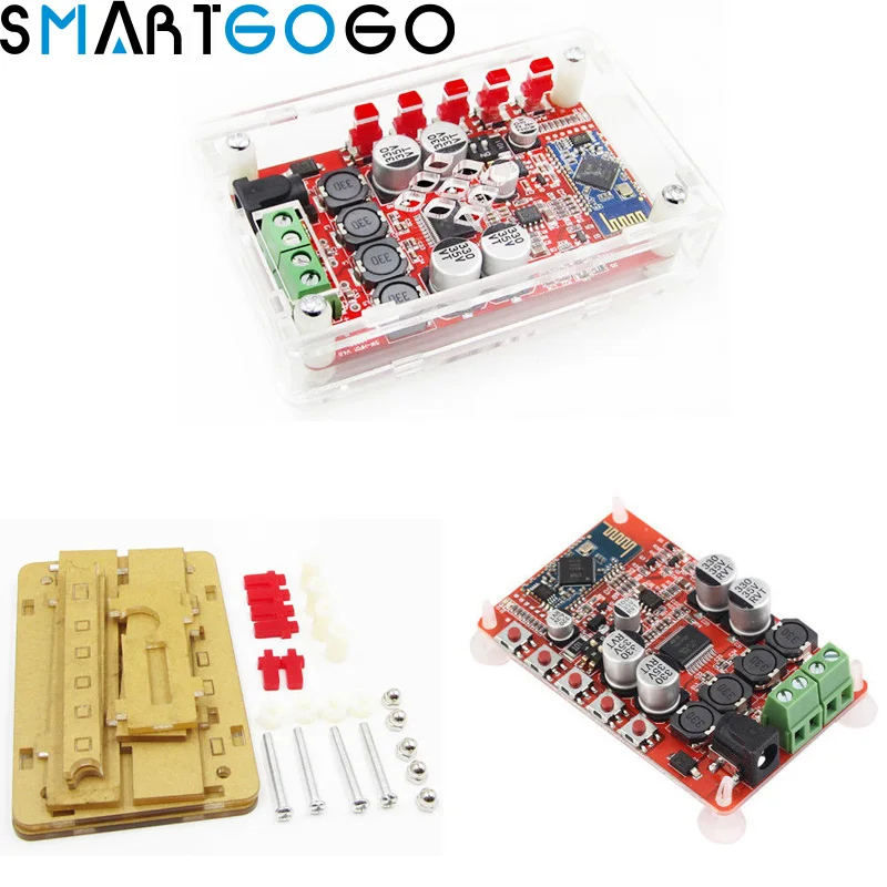

TDA7492P 50W*2 Wireless Bluetooth 4.0 Audio Receiver Digital Amplifier board + Case BAF