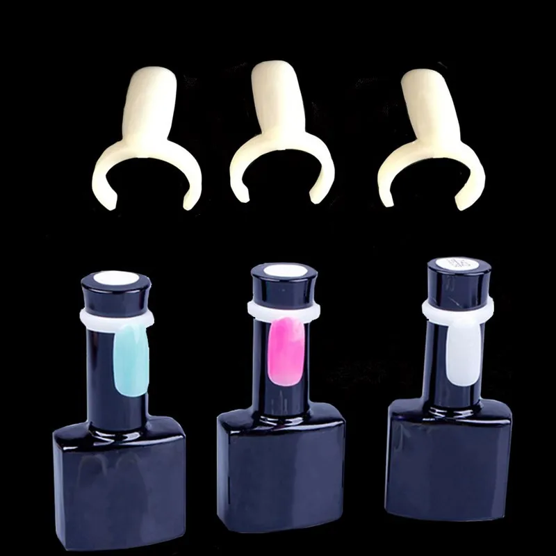 Dicas da Arte do Unha Cartela de Cores Polonês Exibição Prática Falsa Acrílico Decoração Faça Você Mesmo Varas Plástico Profissional 5*50 4 Decoração DIY Varas Exibição Polonês Plástico Profissional