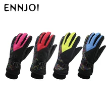 ENNJOI мужские и женские перчатки для сноуборда дышащие лыжные перчатки для спорта на открытом воздухе Зимний теплый непродуваемый снег Мотоциклетные Перчатки
