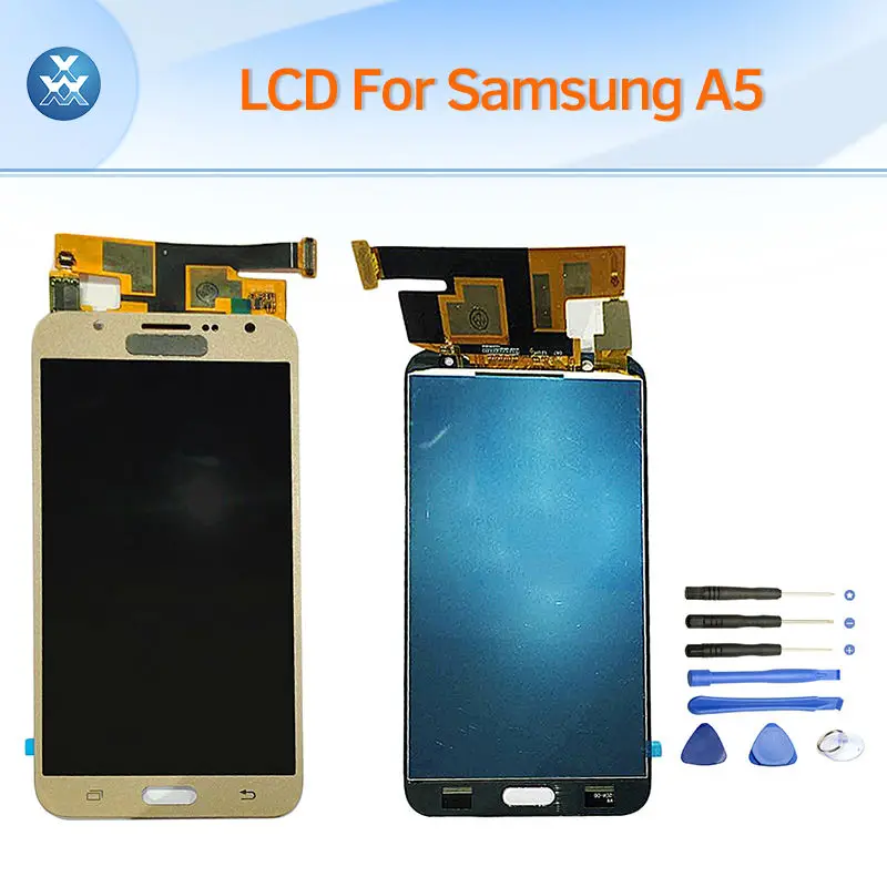 For Samsung Galaxy A5 2015 A500F A500M A5000 LCD display touch screen digitizer complete assembly replacement
