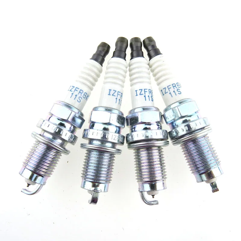 IZFR6K 11S Auto Car Spark Plug Types Laser Iridium Spark Plugs For Honda Civic CR-V FR-V Cars IZFR6K-11S 9807B-561BW 2