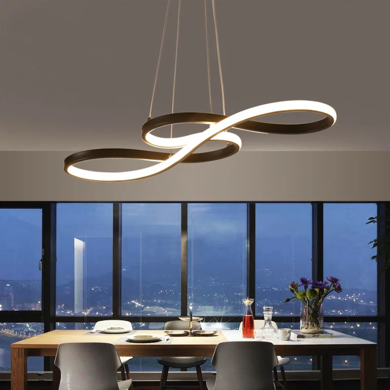 Minimalism DIY Hanging Modern Led Pendant Lights For Dining Room Bar suspension luminaire suspendu Lamp Lighting Fixture|modern led pendant