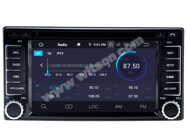 Top 6.2" Android 9.0 Pie OS Car DVD Multimedia Navigation GPS Radio for Subaru Forester (SH) 2008-2012 & Subaru Impreza 2008-2012 5