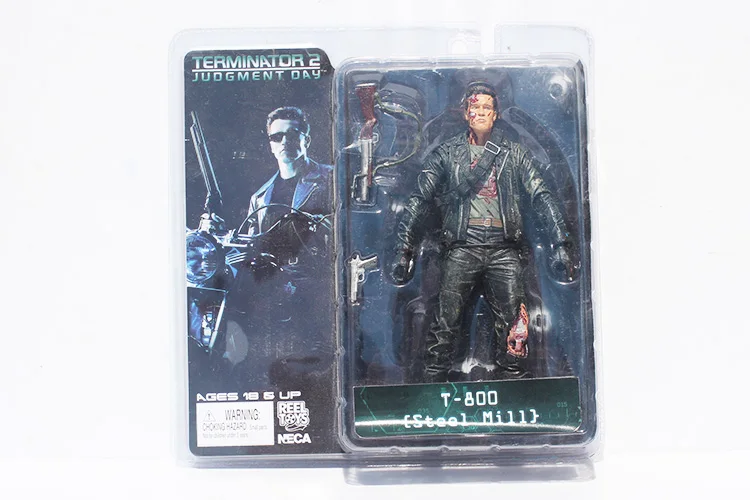 3 вида стилей NECA The Terminator 2 экшн-фигурка T-1000 geleria Mall Pescadero больница Cyberdyne Showdown ПВХ фигурка игрушки