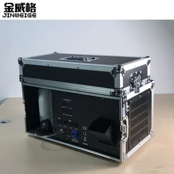 

Free Shipping Flight Case Stage Hazer Machine DMX512 2000w Haze Machine for DJ Club Remote Control Mist Fogger