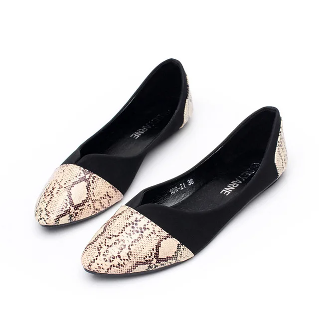 CEYANEAO/Женская обувь; Повседневная Удобная обувь на плоской подошве; модная женская обувь на мягкой подошве; большие размеры 35-41 - Цвет: Черный