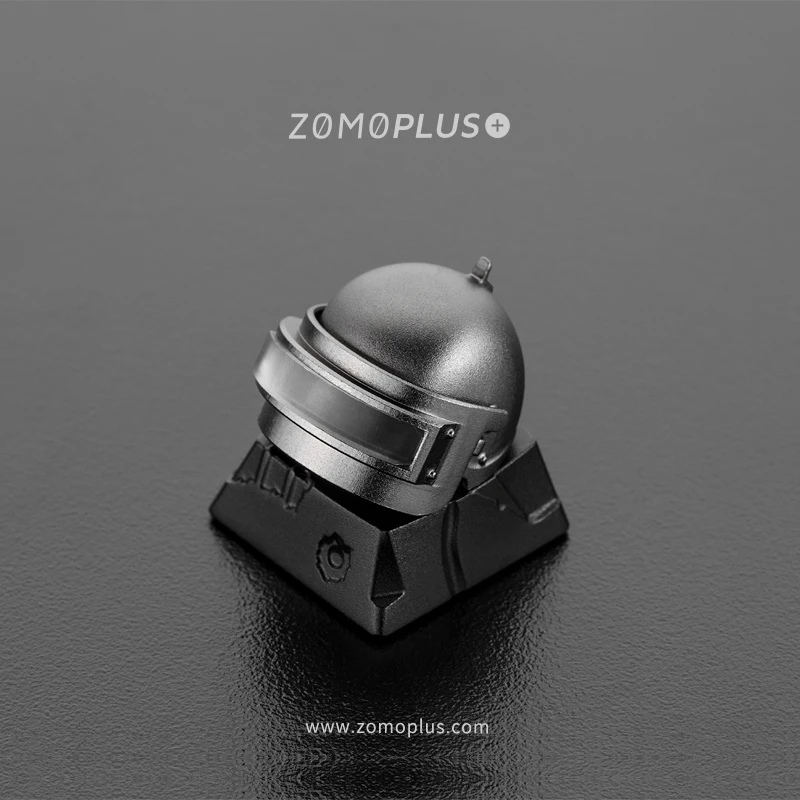 ZOMO оригинальный дизайн PUBG тема 3D металлический ключ крышка шлем пан Воздушная