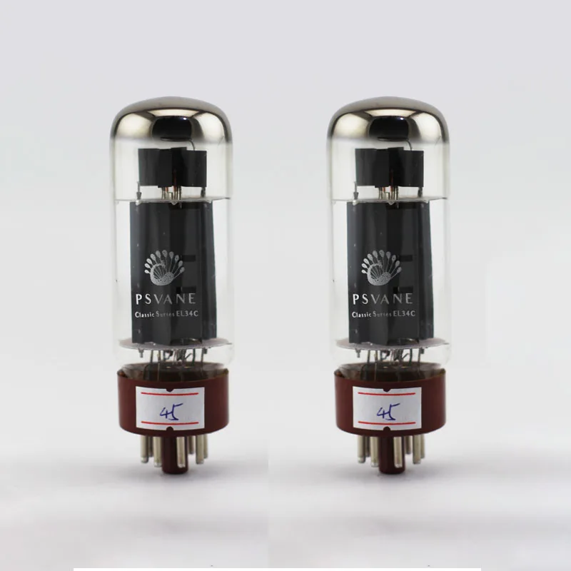 

Free Shipping 2pcs Psvane EL34(EL34B,6CA7-Z,6CA7-T,WE6CA7) HIFI Series Audio Vacuum Tubes Matched Pair