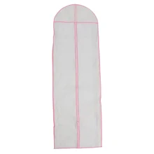 Нетканые ткани свадебное, бальное платье пылезащитный чехол Свадебная сумка для хранения одежды длинный чехол для одежды платья чехол