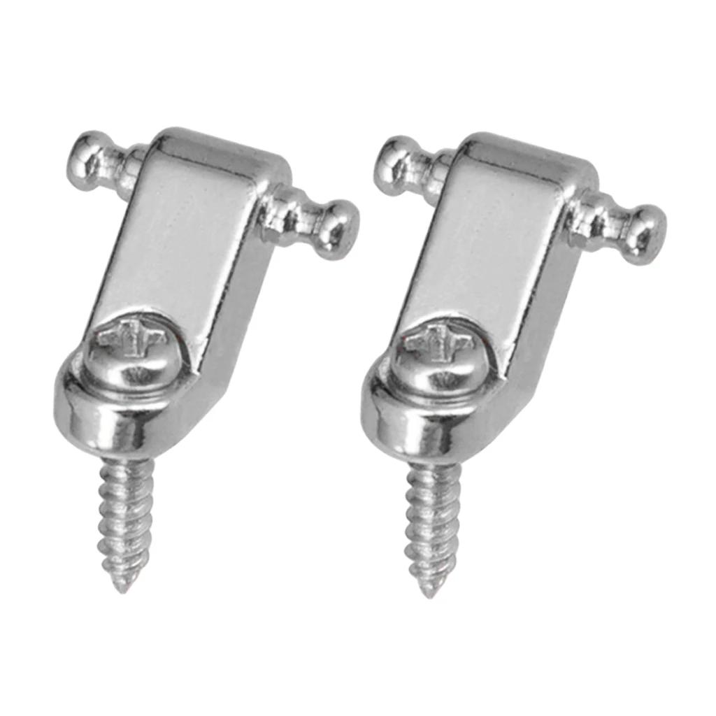 2pcsIron  Guitar Roller String Trees String Retainer Guide Electric Guitar Parts Musical Instruments Guitar Parts Accessories