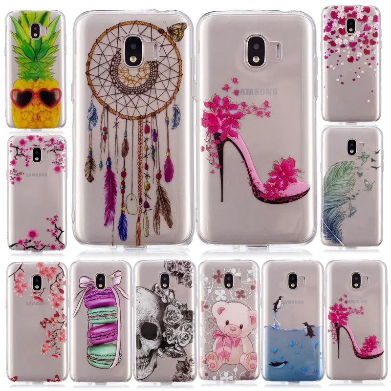 For Samsung J2 Pro 2018 J250 J250F Case Cartoon Anime Soft TPU Skin Back Cover Phone Case for