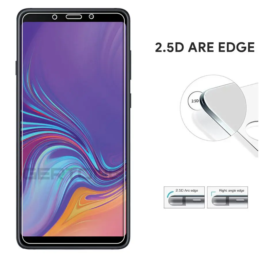 Защитная пленка для экрана Samsung Galaxy A7 2018 закаленное стекло A5 2017 J5 J7 Prime A6 Plus A9 S A8