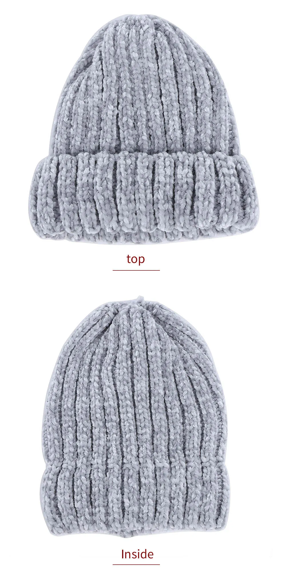 Дизайн, Женская синельная шапочка, модная зимняя шапка, мягкая, skullies, теплая, gorrs, хорошее качество, одноцветная, синель, зимняя шапка