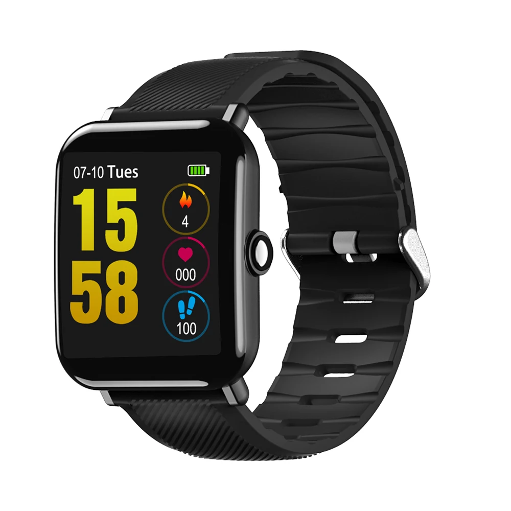 

OUKITEL W2 Smart Watch Men HD Touch Screen Heart Rate Sleep Monitor Fitness Bracelet Tracker Pedometer Wristband for iOS Android