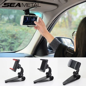 

Car Phone Holder Sunshade Phone Bracket 360 Degree Rotation Car Sun Visor Phones Holder Sun Shade Mount Stand For Universal Cars