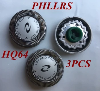 

3pcs HQ64 Replacement Head razor blade for philips shaver HQ54 HQ6070 HQ6071 HQ6073 HQ7310 HQ7325 HQ7320 HQ7340 HQ7380