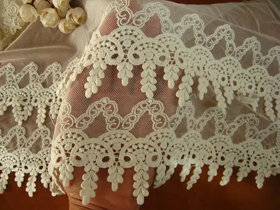 vintage bridal lace fabric
