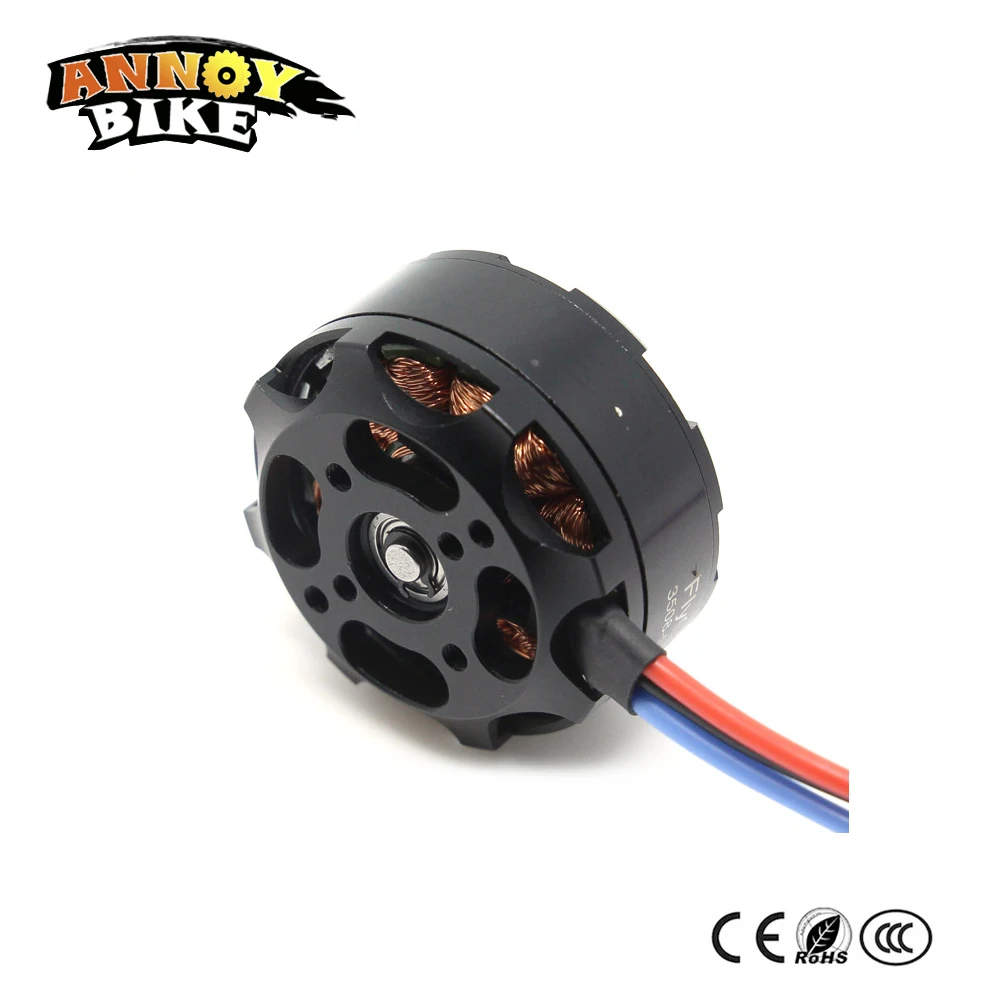 Buy 2PCS External Rotor Brushless DC motor 3508 24V high power motor model