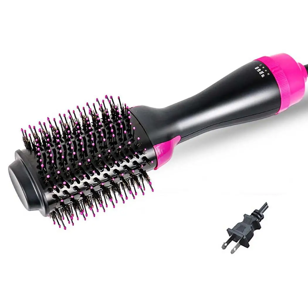 

Electric Hair Brush Negative Ion Hair Straightener Appliances Curler 1000 W Home, Hotel, etc. Hair 550g Dryer