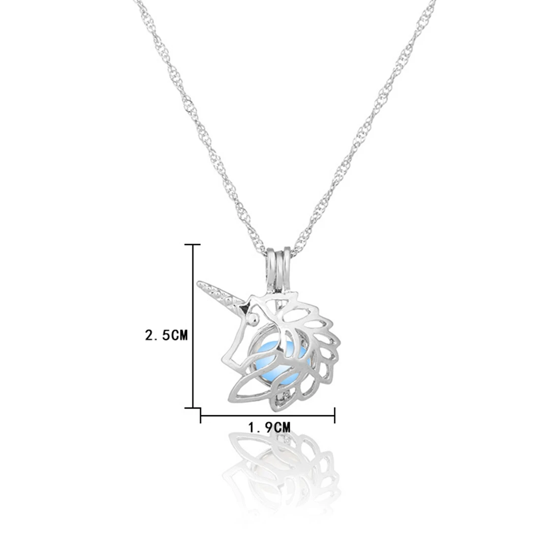 Glowing Unicorn Necklace -Unicorn Fashion
