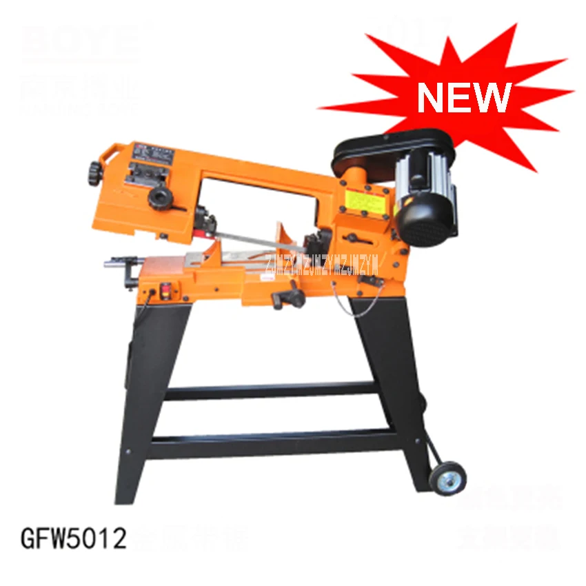 GFW5012 Vertical Metal Band Saw machine Metal/Wood Band Sawing Machine Woodworking Band Saw Cutting Machine 220V 750W 1380r/min GFW5012 Vertical Metal Band Saw machine Metal/Wood Band Sawing Machine Woodworking Band Saw Cutting Machine 220V 750W 1380r/min