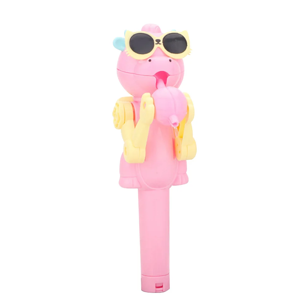 

Creative Design Eating Lollipop Dinosaur Lollipops Holder Stand Decompression Toys for Baby Kids
