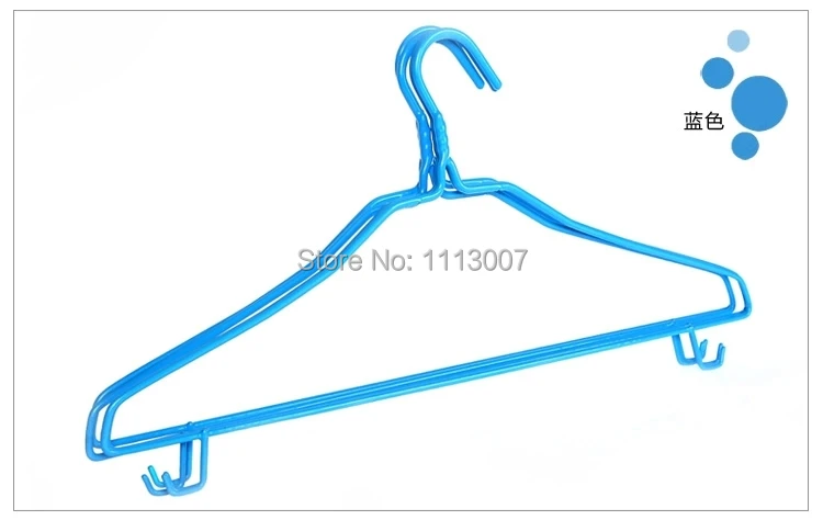 Металлическая вешалка для одежды ПВХ пальто вешалки с покрытием брюки платье сушилка для белья домашняя организационное хранение