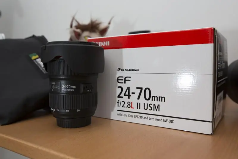 New Canon EF 24 70mm f/2.8L II USM Standard Zoom Lens-in