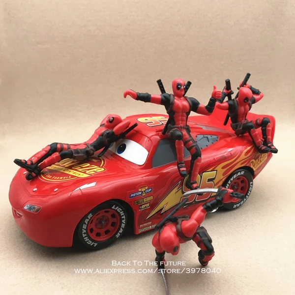 Disney Marvel X-Men Deadpool 2 Action Figure Sitting Posture Model Anime Mini Doll Decoration PVC Collection Figurine Toys model