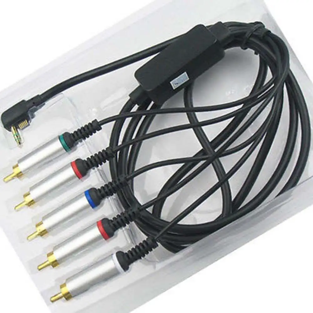 

Lead Wire AV TV Video Adapter Component Cable Cord for PSP 2000 3000 PSP2 PSP3 Video Adapter Component Cable