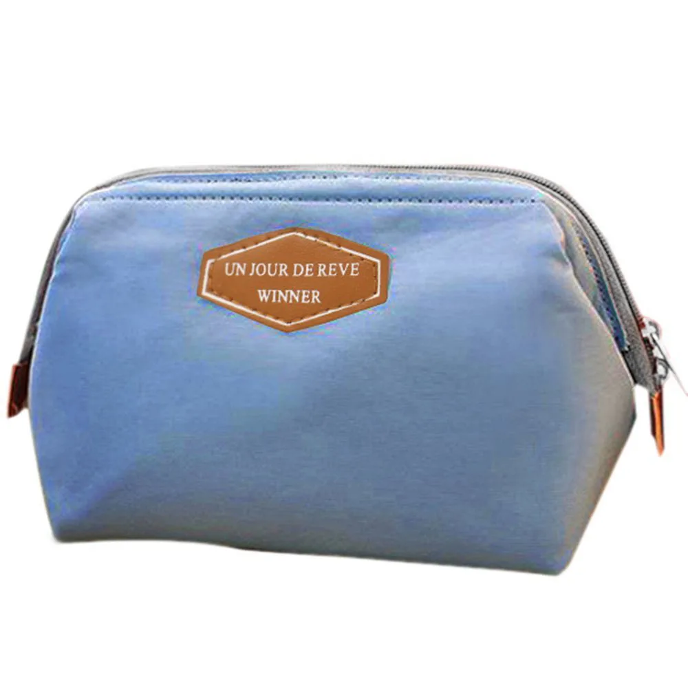 Beauty Travel Cosmetic Bag Pouch Toiletry (Sky Blue)in Cosmetic Bags