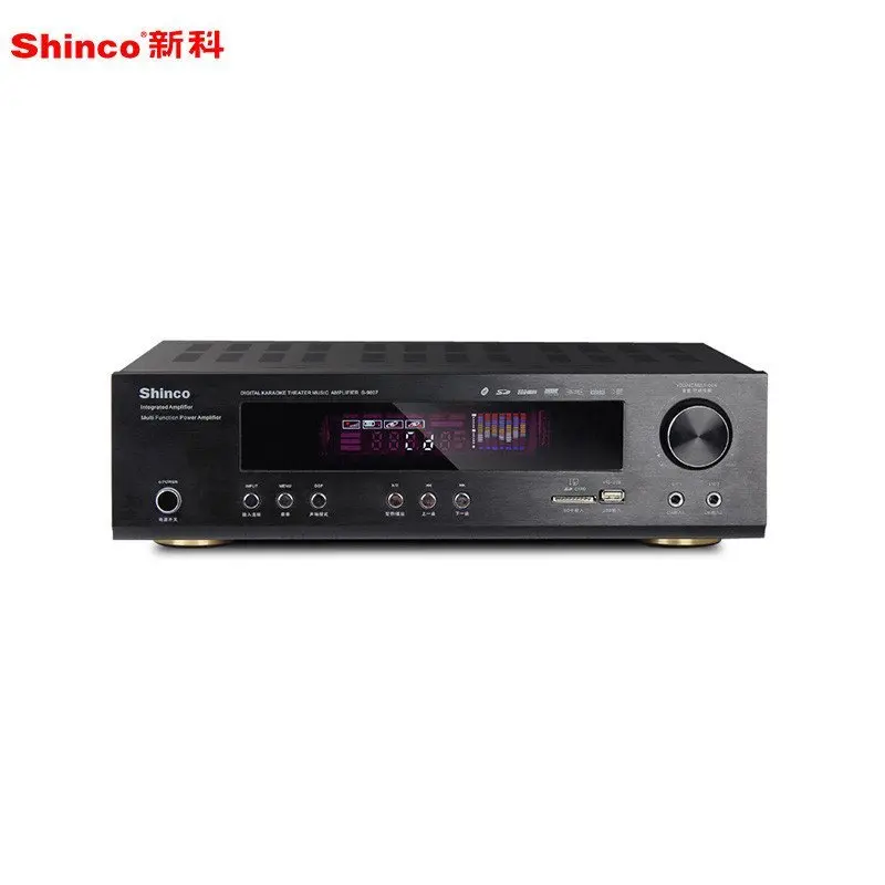 Усилитель Bluetooth Shinco динамик 5 1 для домашнего кинотеатра караоке радио цифровой Hi