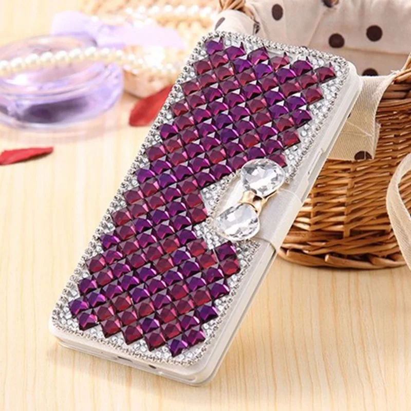 

Luxury Girl Woman Lady Rhinestone Filp Wallet Leather Diamond Card Slots Phone Case For Samasung Galaxy A3 2015 / Galaxy A300