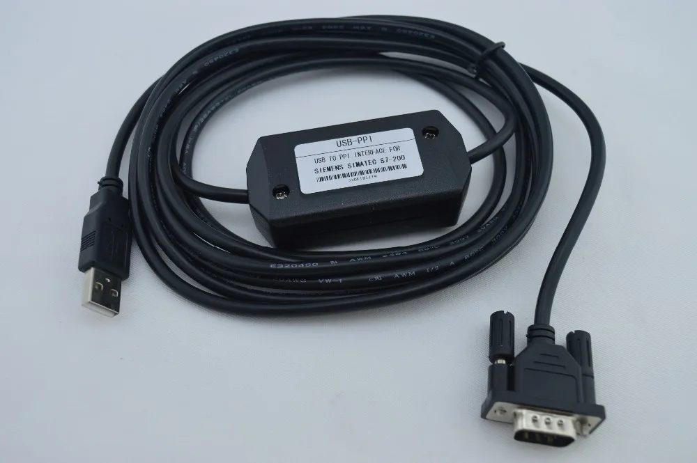 Programming Cable for Siemens USB//PPI 6ES7901-3DB30-0XA0 connecting PC to PLC