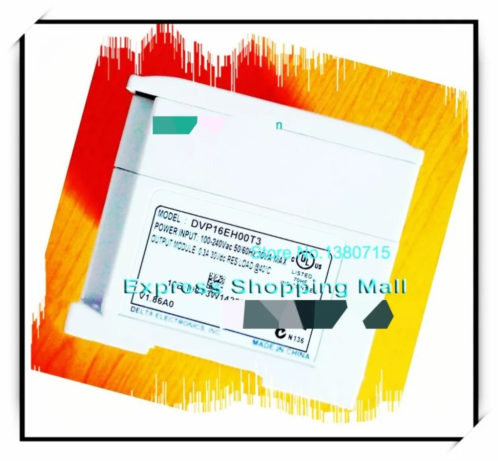

New Original DVP16EH00T3 PLC EH3 Series 100-240VAC 8DI 8DO Transistor Output