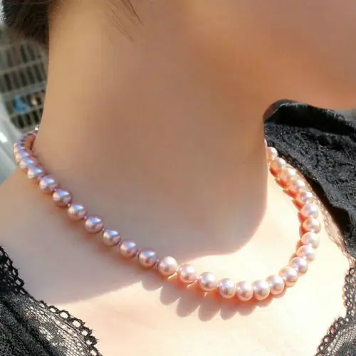 

ddh003809 8-9mm natural pink Australian south sea pearl necklace 28% Discount
