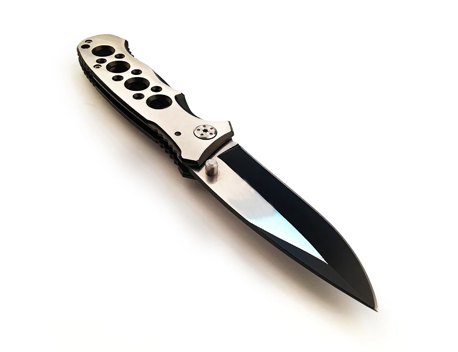 WTT Tactical Folding Knife Full Steel Utility Combat Survival Hunting EDC Knives Outdoor Camping Military Multi Tools 440 Blade