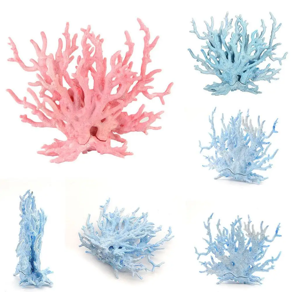 коралл пластиковый белый 13,5х12х11,5см (sh9204w). коралл искусственный 2912ld "синулярия мини", 30*36*67мм. коралл для аквариума europet bernina combo-corall epb234-227800 50х13х31 см.